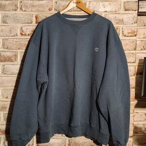 Vintage Champion Steel Blue Sweatshirt - XXL